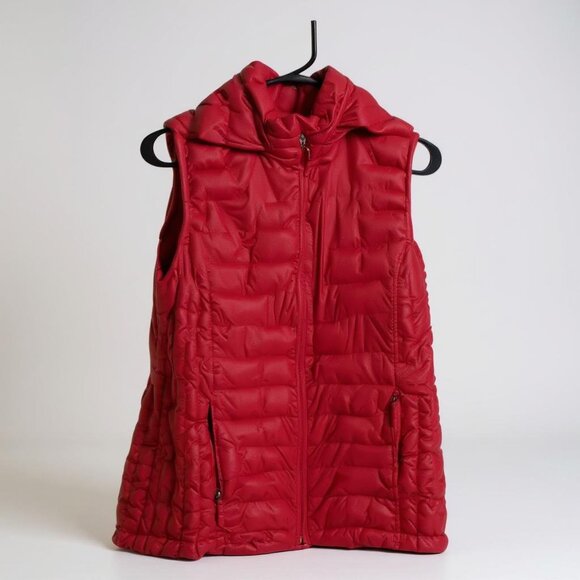 32 degrees Red Puffy Vest - Picture 1 of 6